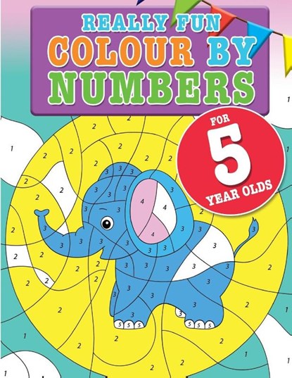 Really Fun Colour By Numbers For 5 Year Olds, Mickey MacIntyre - Paperback - 9781911219293