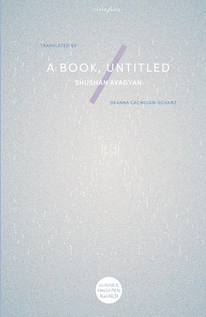A Book, Untitled, Shushan Avagyan - Paperback - 9781911284888