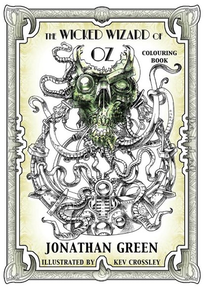 The Wicked Wizard of Oz Colouring Book, Jonathan Green - Paperback - 9781911390329