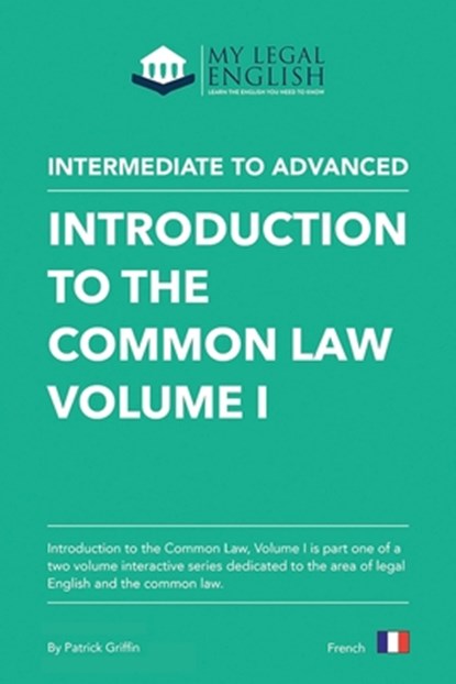 INTRO TO THE COMMON LAW VOL 1, Patrick Griffin - Paperback - 9781911404101