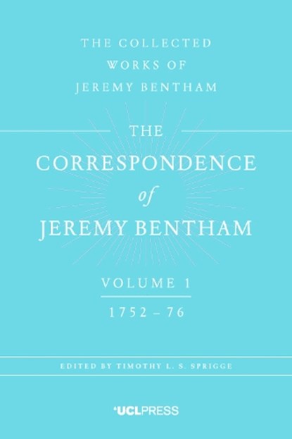 The Correspondence of Jeremy Bentham, Volume 1, Jeremy Bentham - Gebonden - 9781911576051
