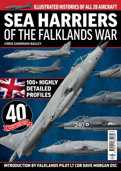Sea Harrier - Falklands 40th Anniversary, Chris Sandham-Bailey - Paperback - 9781911639930
