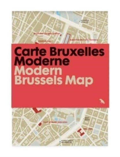 Modern Brussels Map / Carte Bruxelles Moderne, Jacinthe Gigou - Gebonden - 9781912018178