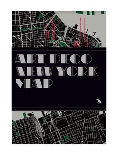 Art Deco New York Map, Allison Meier - Gebonden - 9781912018628