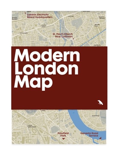 Modern London Map, Robin Wilson - Gebonden - 9781912018840