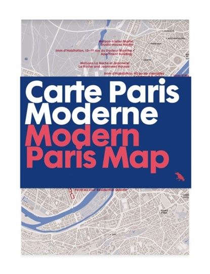 Modern Paris Map, Robin Wilson - Gebonden - 9781912018857