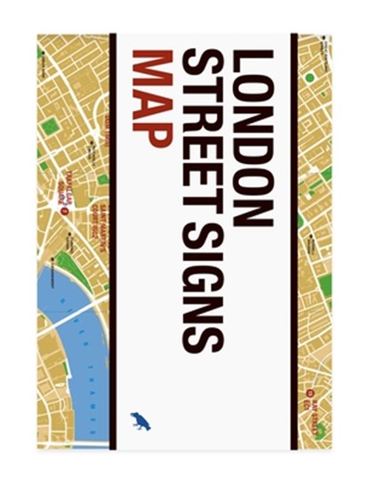 London Street Signs Map, Alistair Hall - Gebonden - 9781912018864