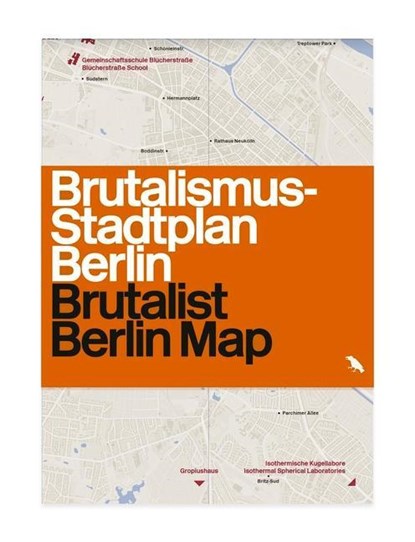 Brutalist Berlin Map, Felix Torkar - Gebonden - 9781912018918