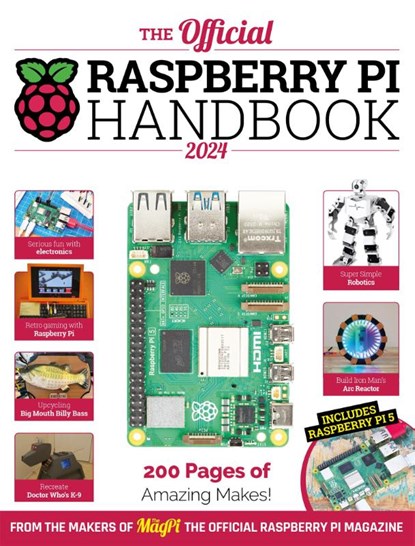The Official Raspberry Pi Handbook, The Makers of The MagPi magazine - Paperback - 9781912047338