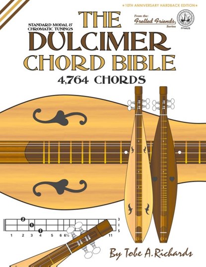 The Dulcimer Chord Bible, Tobe a Richards - Gebonden - 9781912087549