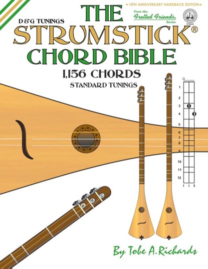 The Strumstick Chord Bible, Tobe a Richards - Gebonden - 9781912087815