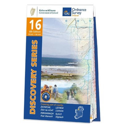 Donegal, Fermanagh, Leitrim & Sligo, Ordnance Survey Ireland - Paperback - 9781912140503