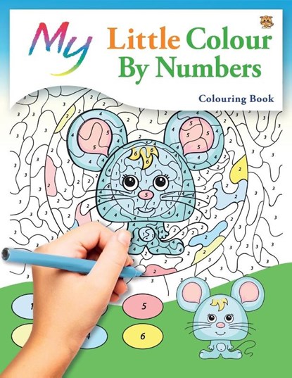 My Little Colour By Numbers Colouring Book, Mickey MacIntyre - Paperback - 9781912155170