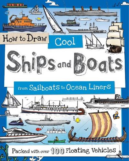 How to Draw Cool Ships and Boats, Paul Calver - Paperback - 9781912188758