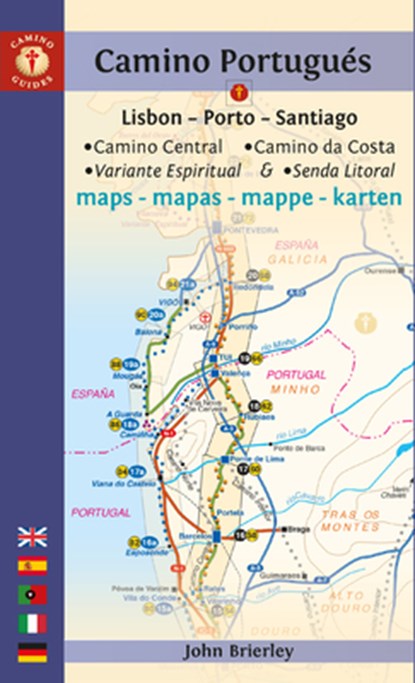 Camino Portugues Maps, John Brierley - Paperback - 9781912216314