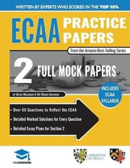 ECAA Practice Papers, David Meacham ; Dr Rohan Agarwal - Paperback - 9781912557196
