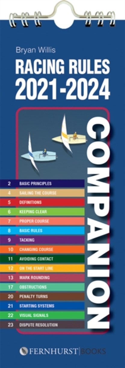 Racing Rules Companion 2021-2024, Bryan Willis - Paperback - 9781912621248