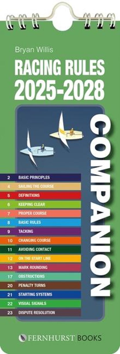 Racing Rules Companion 2025-2028, Bryan Willis - Gebonden - 9781912621743