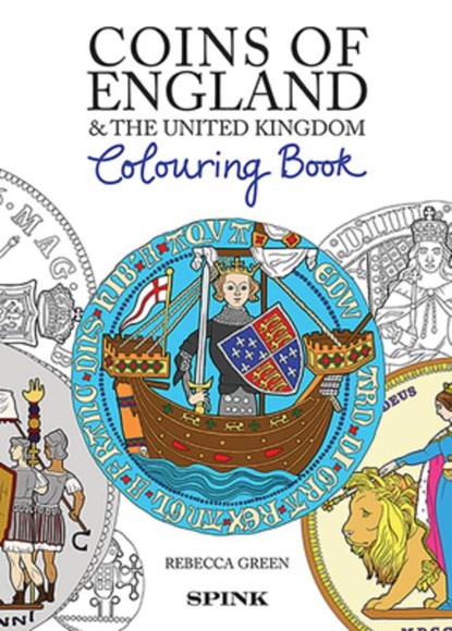Coins of England Colouring Book, Rebecca Green - Paperback - 9781912667406