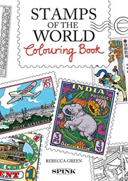 The Stamps of the World Colouring Book, Rebecca Green - Paperback - 9781912667628
