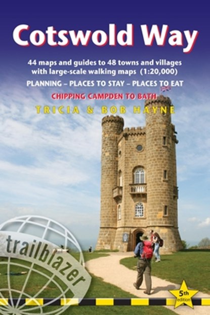 Cotswold Way Trailblazer Walking Guide 5e, Tricia Hayne - Paperback - 9781912716418