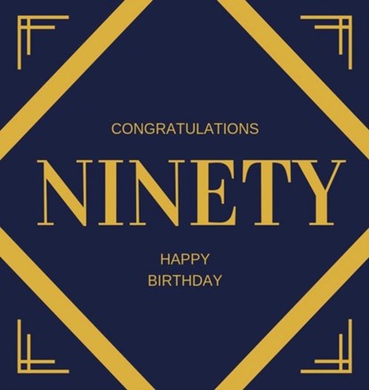 Happy 90th Birthday Guest Book (Hardcover), Lulu and Bell - Gebonden - 9781912817948