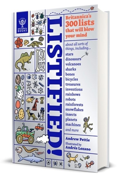 Listified!: Britannica's 300 Lists That Will Blow Your Mind, Andrew Pettie - Gebonden - 9781912920754