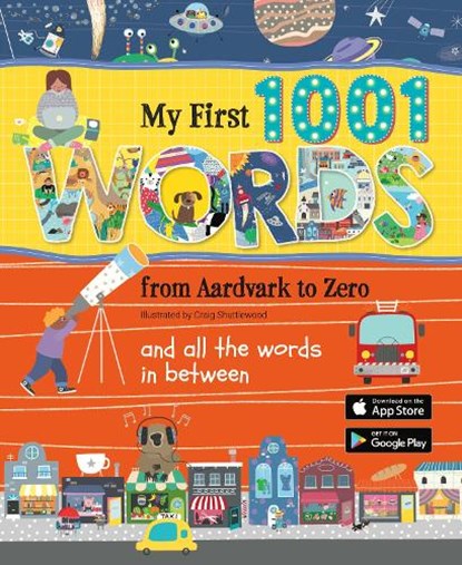 MY FIRST 1001 WORDS, Elizabeth Cranford - Gebonden - 9781912944712