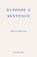Suppose a Sentence, Brian Dillon - Paperback - 9781913097011