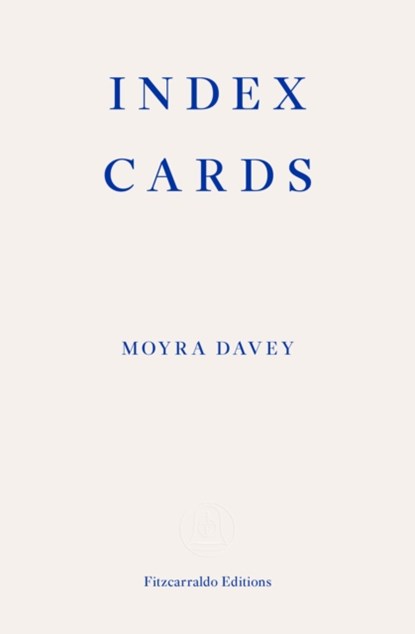 Index Cards, Moyra Davey - Paperback - 9781913097264