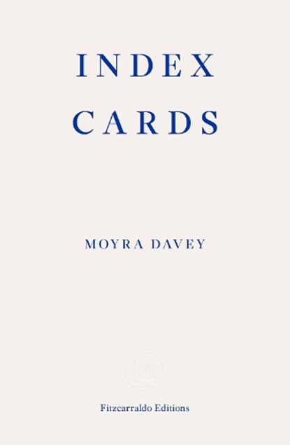 Index Cards, Moyra Davey - Paperback - 9781913097264