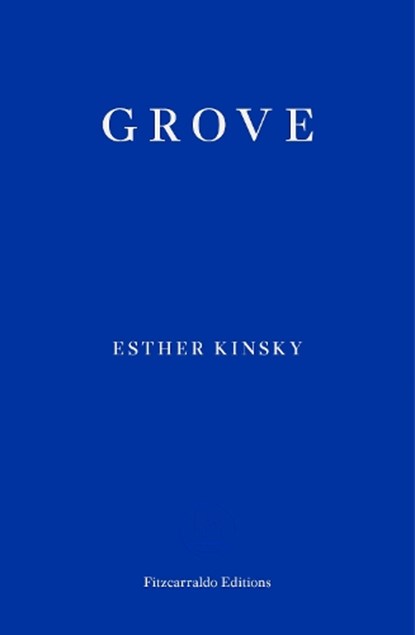 Grove, Esther Kinsky - Paperback - 9781913097288