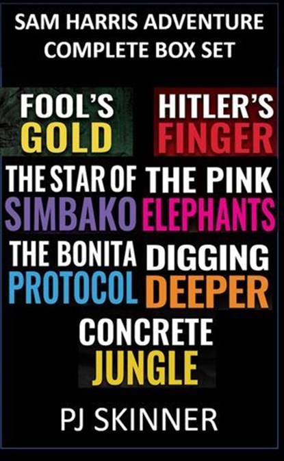 Sam Harris Adventure Boxset: Complete Classic Adventure Series Books 1-7, PJ Skinner - Ebook - 9781913224271