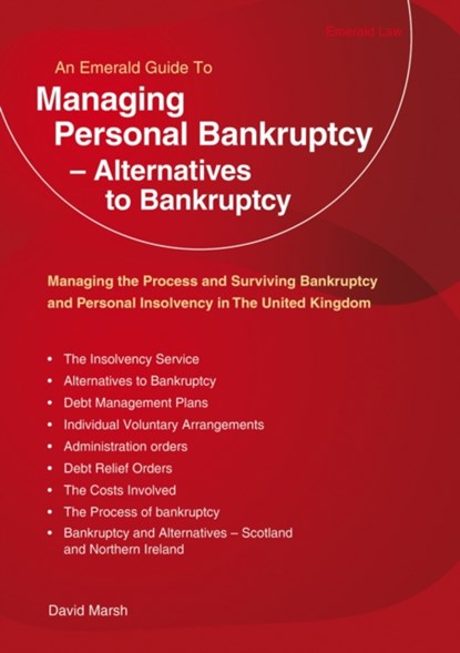 Managing Personal Bankruptcy - Alternatives to Bankruptcy, MARSH,  David - Paperback - 9781913342227