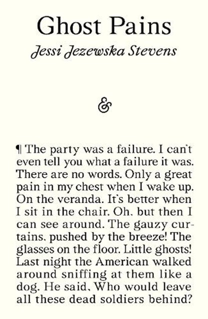 Ghost Pains, Jessi Jezewska Stevens - Paperback - 9781913505844