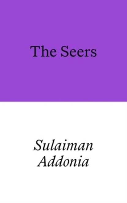 The Seers, Sulaiman Addonia - Paperback - 9781913513511