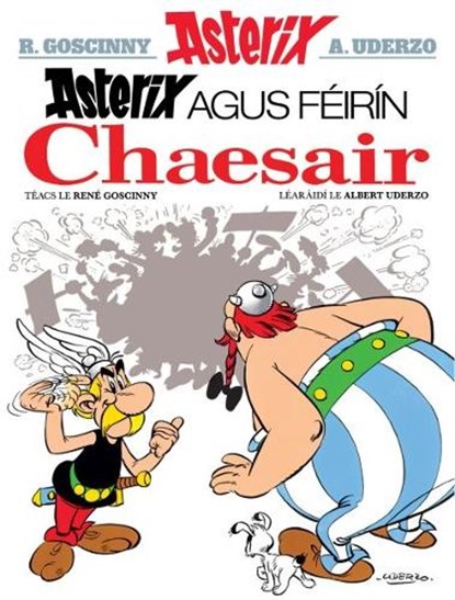 Asterix agus feirin Chaesair, Rene Goscinny - Paperback - 9781913573935