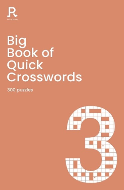 Big Book of Quick Crosswords Book 3, Richardson Puzzles and Games - Paperback - 9781913602284