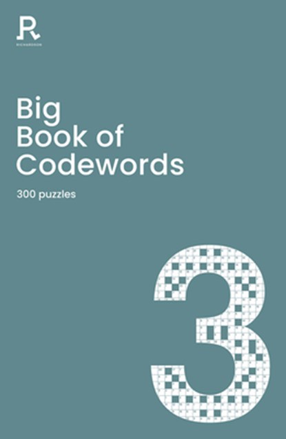 Big Book of Codewords Book 3, Richardson Puzzles and Games - Paperback - 9781913602307