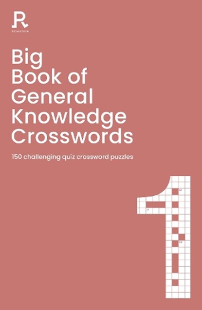 Big Book of General Knowledge Crosswords Book 1, Richardson Puzzles and Games - Paperback - 9781913602369
