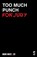 Too Much Punch For Judy, Mark Wheeller - Paperback - 9781913630300