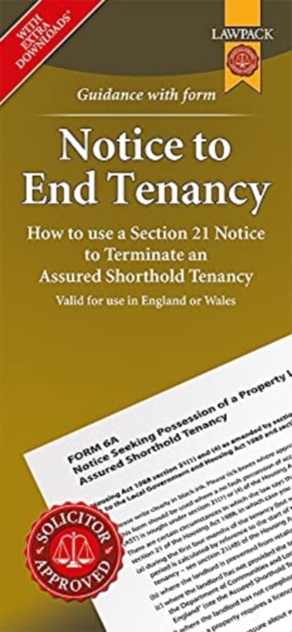Notice to End Tenancy, Lawpack - Paperback - 9781913714116