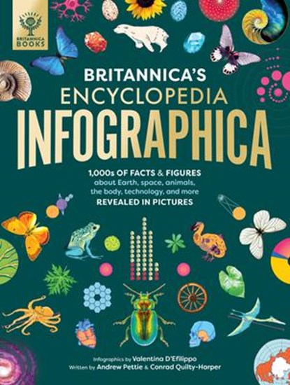 D'Efilippo, V: Britannica's Encyclopedia Infographica, Valentina D'Efilippo ;  Andrew Pettie ;  Conrad Quilty-Harper ; Britannica Group - Gebonden - 9781913750466