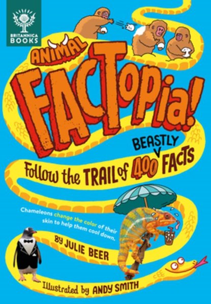 Animal Factopia!: Follow the Trail of 400 Beastly Facts, Julie Beer - Gebonden - 9781913750732