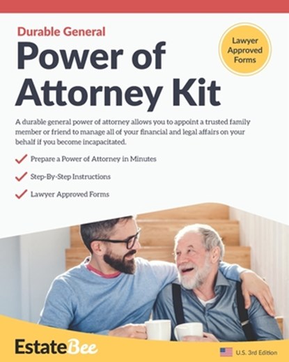 Durable General Power of Attorney Kit, Estatebee - Paperback - 9781913889029