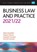 Business Law and Practice 2021/2022, Mavrikakis - Paperback - 9781914202063