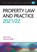 Property Law and Practice 2021/2022, Rodell - Paperback - 9781914202100