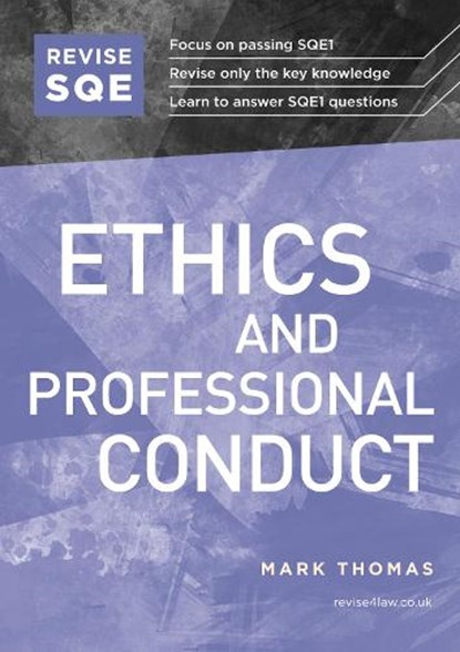 Revise SQE Ethics and Professional Conduct, Mark Thomas - Paperback - 9781914213205