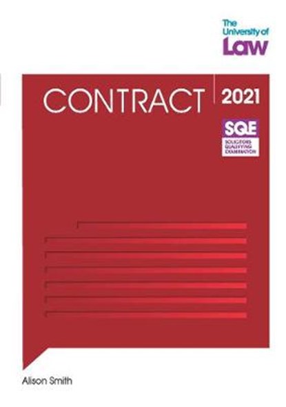 SQE - Contract, SMITH,  Alison - Paperback - 9781914219023