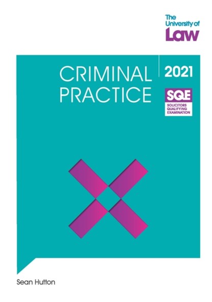 SQE - Criminal Practice, Sean Hutton - Paperback - 9781914219139